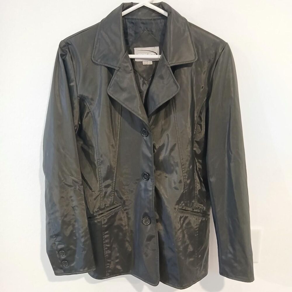 Rave Men's Black Jacket Size Small Goth Grunge